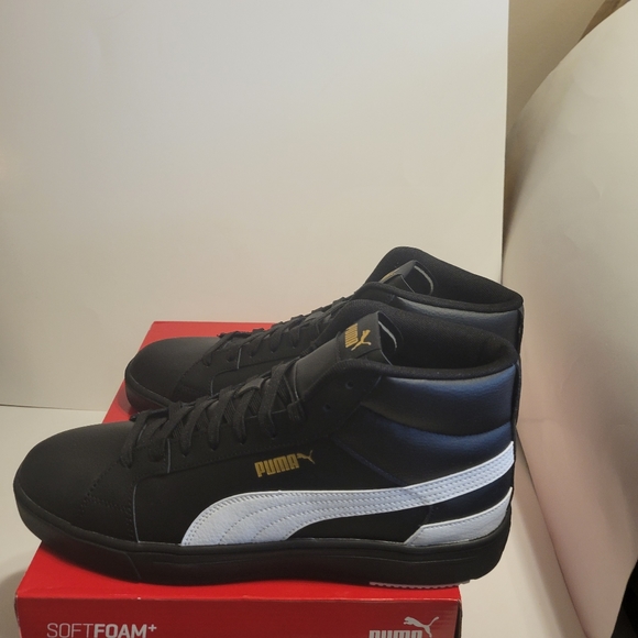 PUMA Men's Serve Pro Lite Mid Sneakers - Picture 12 of 16